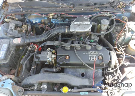 1991 Honda Civic Dx z USA, uszkodzony, nr VIN 1HGED3649ML019481